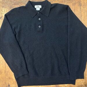 Louis Roth Medina Wool/nylon Sweater Black Men’s Size XL